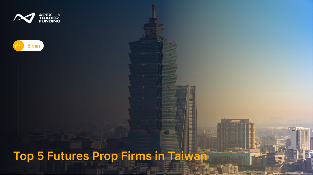 Blog header image - Top 5 Futures Prop Firms in Taiwan