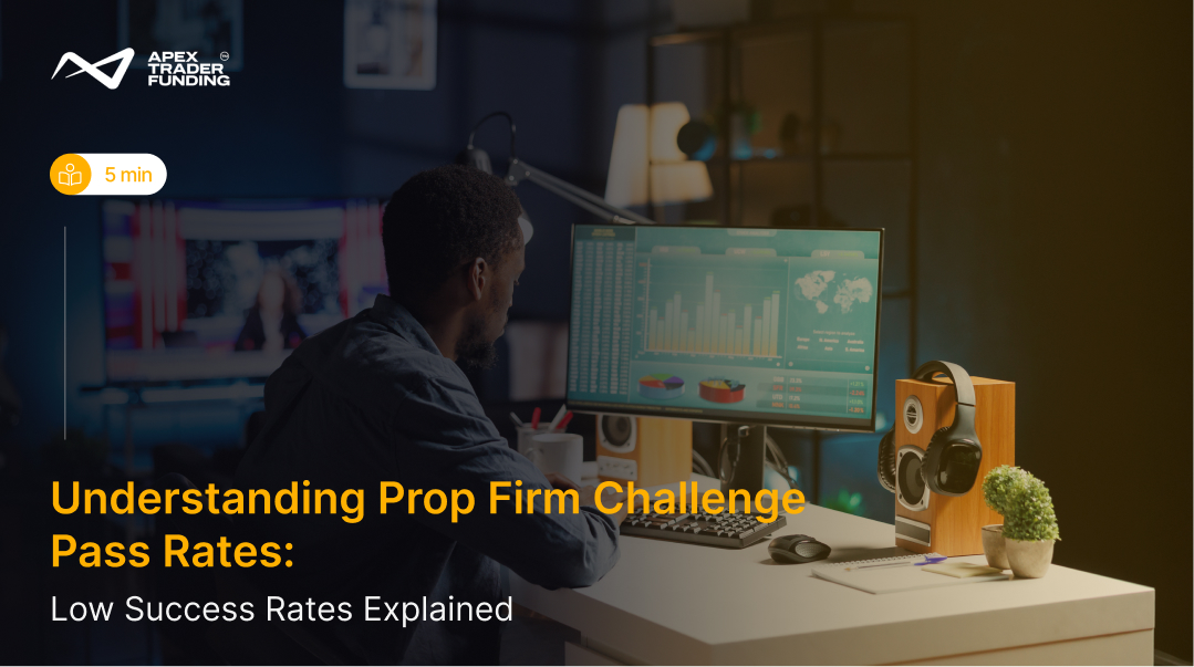 Blog header image - Understanding Prop Firm Challenge Pass Rates_